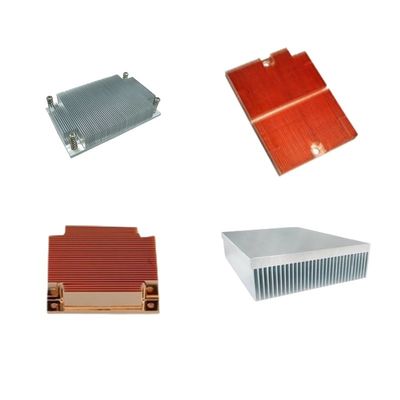 Elektronik Metal Bakır Sıcaklık Dökme Soğuk Plaka Isı Lavabosu