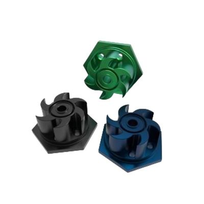 Kesin Alüminyum CNC İşlenmiş Parçalar Anodizasyon CNC Dönüştürme Makinesi Parçaları