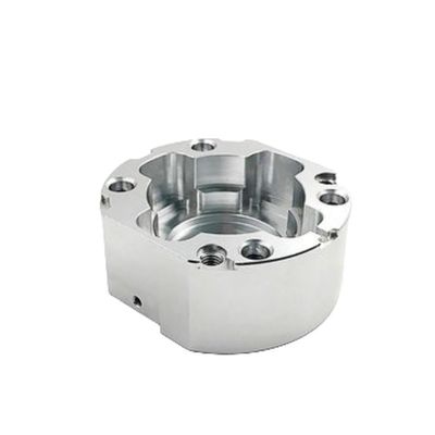 Özel Endüstriyel CNC Parçaları Evler Gümüş Metal Dönüştürme İşlem Parçaları