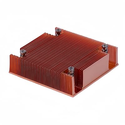 Anodizasyonlu Alüminyum Alaşımlı Isı Lavabu Özel CNC Isı Disipatörleri