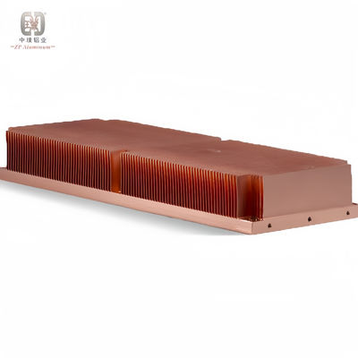 Anodizasyonlu Alüminyum Alaşımlı Isı Lavabu Özel CNC Isı Disipatörleri