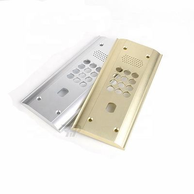Özel Anodized Alüminyum Ön Panel Mükemmel Çarpışma Direnci