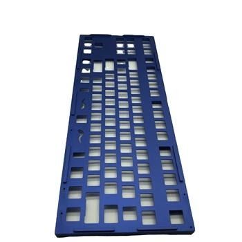 Endüstriyel kullanım için anode edilmiş alüminyum işleme CNC ön panelli