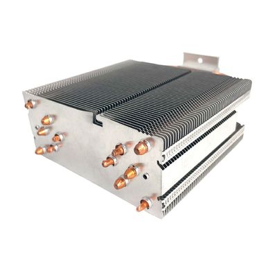 CNC Skived Fin Isı Lavabı Süreci Skiving Bakır Boru Isı Lavabı