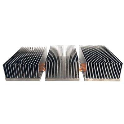 CNC Skived Fin Isı Lavabı Süreci Skiving Bakır Boru Isı Lavabı