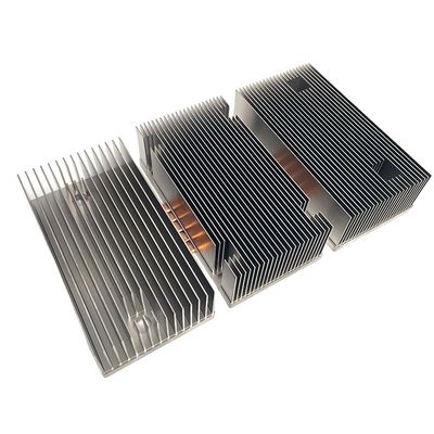 CNC Skived Fin Isı Lavabı Süreci Skiving Bakır Boru Isı Lavabı