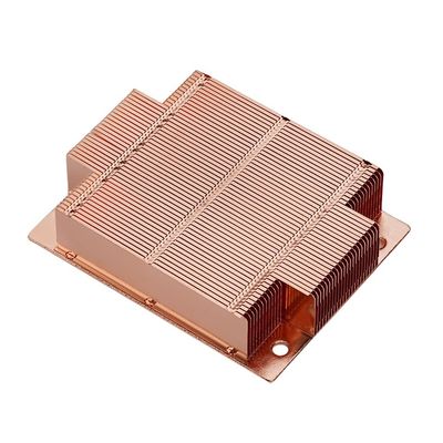 Elektronik Kaydırılmış Fin Isı Lavabosu vida montu Özel Isı Lavabosu hassasiyeti