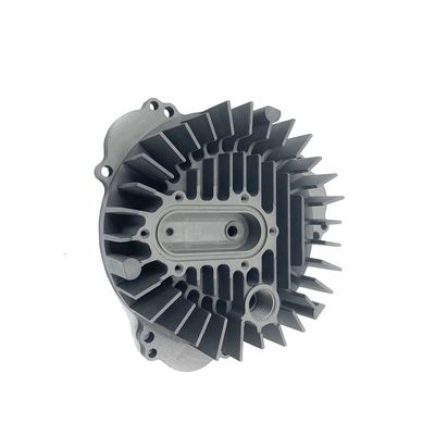 Gümüş Dökme Alüminyum Isı Lavabosu Kompakt Elektronik Isı Lavabosu