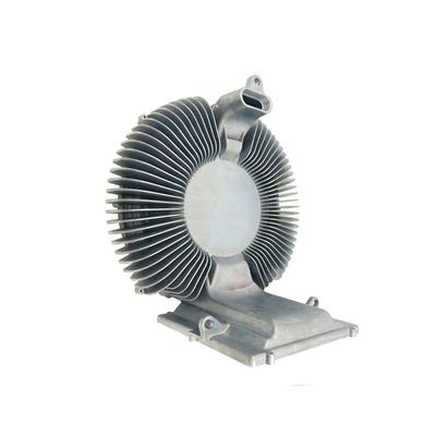 Gümüş Dökme Alüminyum Isı Lavabosu Kompakt Elektronik Isı Lavabosu