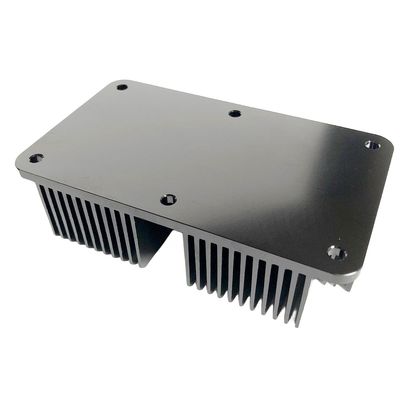 Donanım Alüminyum CNC İşlenmiş Isı Alıcıları Bileşenler Pin Fin Tipi