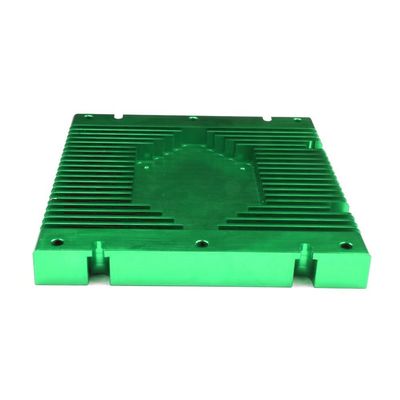CNC ile işlenmiş ısı lavaboları Pin Fin Anodizasyonlu Metal ısı lavaboları