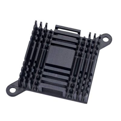 CNC ile işlenmiş ısı lavaboları Pin Fin Anodizasyonlu Metal ısı lavaboları