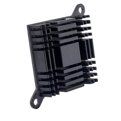 CNC ile işlenmiş ısı lavaboları Pin Fin Anodizasyonlu Metal ısı lavaboları