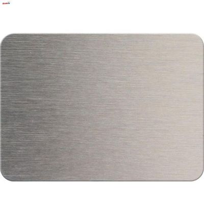 İyi ısı dayanıklılığı olan fırçalı alüminyum ön panel bileşik