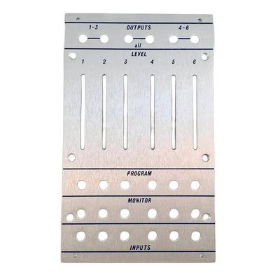 İyi ısı dayanıklılığı olan fırçalı alüminyum ön panel bileşik