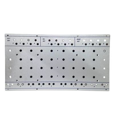 İyi ısı dayanıklılığı olan fırçalı alüminyum ön panel bileşik