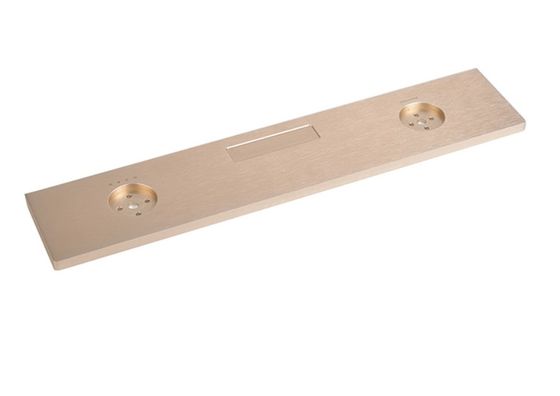 Anodizasyon Alüminyum Ön Panel Dörtgen Çarpışma Direnci