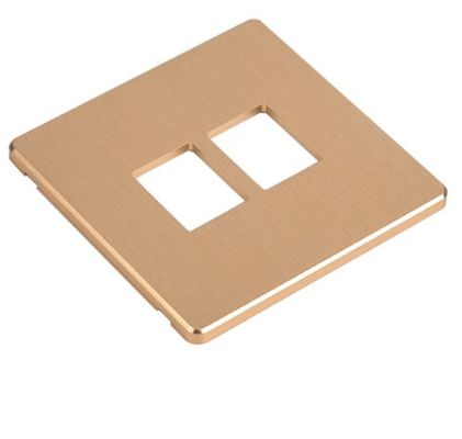 Anodizasyon Alüminyum Ön Panel Dörtgen Çarpışma Direnci