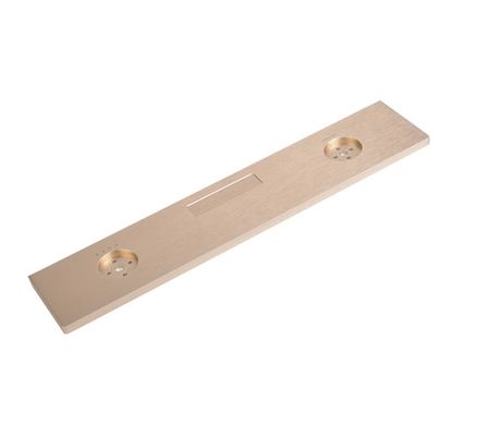 Anodizasyon Alüminyum Ön Panel Dörtgen Çarpışma Direnci