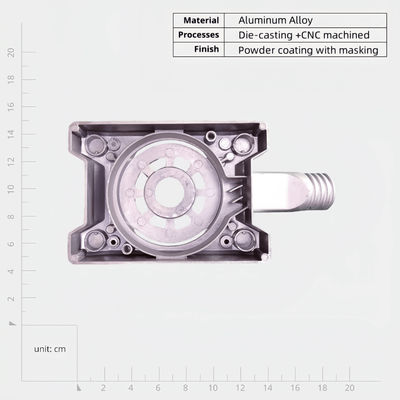 Dayanıklı ve toz kaplama yüzeyli Gümüş Dökme Evleri Elektronik Ürünler için