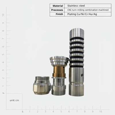 Donanım Metal CNC Dönüştürme Parçaları Yüksek hassasiyet 0.01mm CNC Teknolojisi