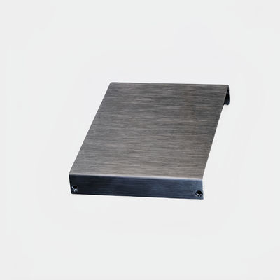 Hafiflik Dayanıklılık Cnc Milled Alüminyum Parçalar Elektronik İçin Ön Panel