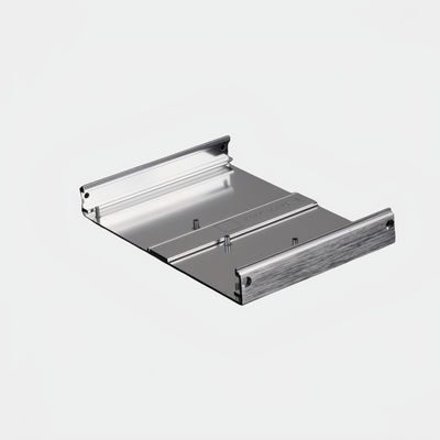Hafiflik Dayanıklılık Cnc Milled Alüminyum Parçalar Elektronik İçin Ön Panel