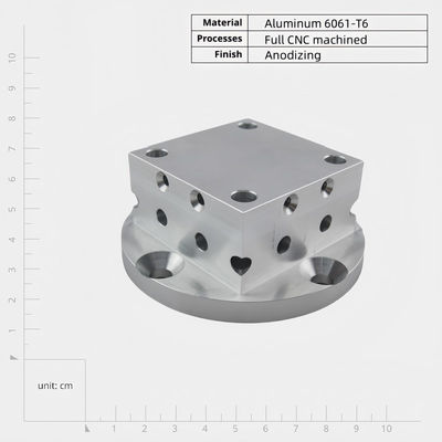 Elektronik ve İletişim İçin Hassas Anodizasyonlu CNC İşlenmiş Alüminyum Parçaları