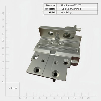 Kolay Montaj Özel Alüminyum Kesinlik Metal Parçaları için Anodized CNC Dövizleme Hizmetleri