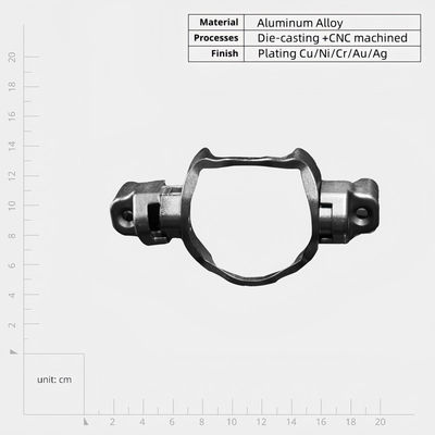 OEM Özel Makineler için Güçlü Korozyon Direnci Alüminyum Alaşım Ölçme döküm parçaları