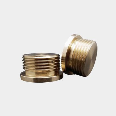 OEM Özel Standart Olmayan Bakır vida fişleri Fındık CNC Dönüştürme Düzme İşleme Parçaları Servisi
