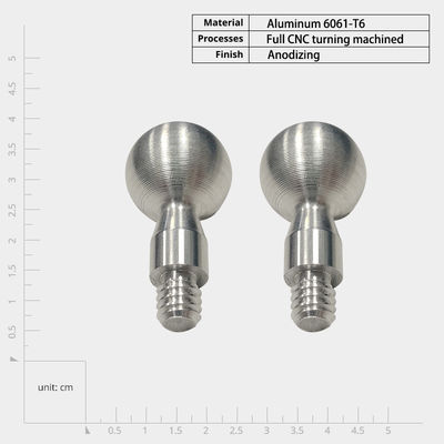 0.01mm Toleransı ile CNC Dönüştürme Parçaları Özel CNC Dönüştürme Hassaslık Hizmetleri