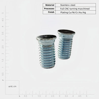 Plating Finish Self Clinching Screws for Sheet Metal Paslanmaz Çelik Karbon Çelik Yuvarlak Kafa