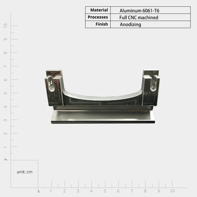 Özel CNC İşleme Parçaları Ticari Alüminyum Ön Panel Mükemmel Darbe Direnci Ve Korozyona Direnci
