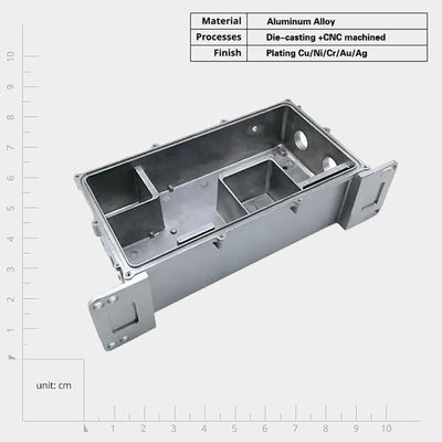 Die Cast CPU Heatsink Cooler Extruded Özel Profiller Alüminyum Radyatör