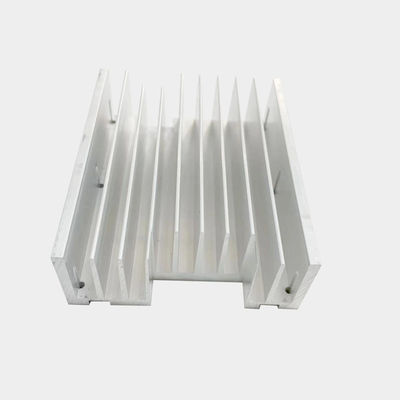Özel CNC İşleme Parçaları CNC İşlenmiş Alüminyum Soğutma Pencereleri 5mm Fin Yüksekliği 2mm Fin Pitch