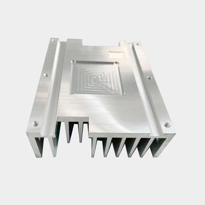 Özel CNC İşleme Parçaları CNC İşlenmiş Alüminyum Soğutma Pencereleri 5mm Fin Yüksekliği 2mm Fin Pitch