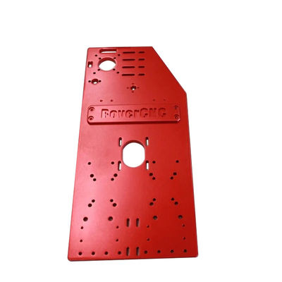 Özel Anodizasyonlu Alüminyum CNC İşlenmiş Yüksek Dayanıklılıklı Elektrik Montaj Plağı