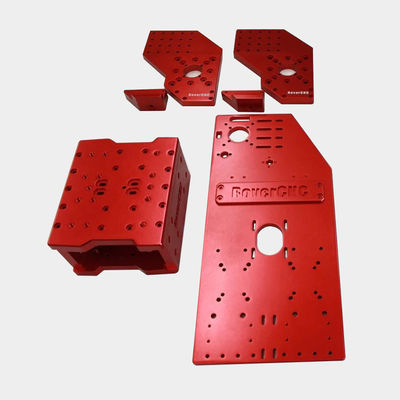 Özel Anodizasyonlu Alüminyum CNC İşlenmiş Yüksek Dayanıklılıklı Elektrik Montaj Plağı