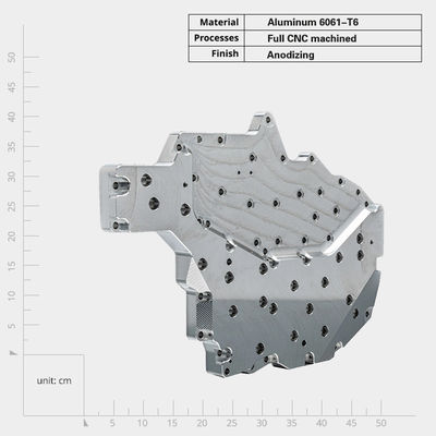 Yüksek Dayanıklılık Korozyona Dirençli Anodize Alüminyum Ön Panel Elektronik için CNC Prototipleme