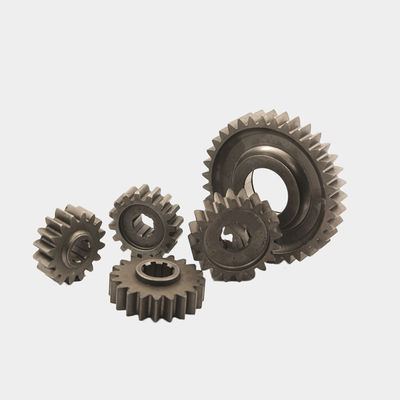 Makine Aksesuarları için Özel Paslanmaz Çelik Spiral Bevel Gears Set Düzlük ± 0.01mm