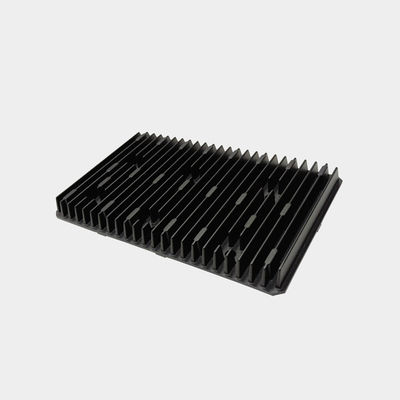 Özel metal parçalar için yüksek ısı iletkenliği anodize alüminyum döşeme döküm ısı lavabosu