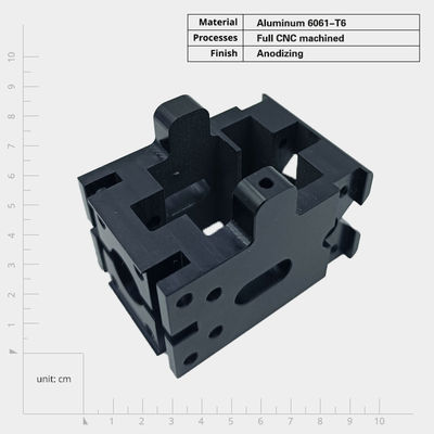 Hızlı Alüminyum Özel CNC İşleme Parçaları +/- 0.001mm Tolerans