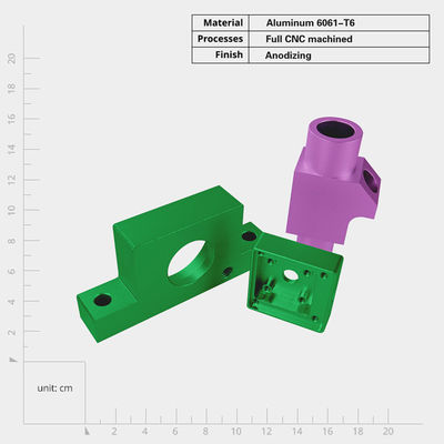 0.001mm Toleransı olan hassas CNC Mühendislik Makinesi Parçaları