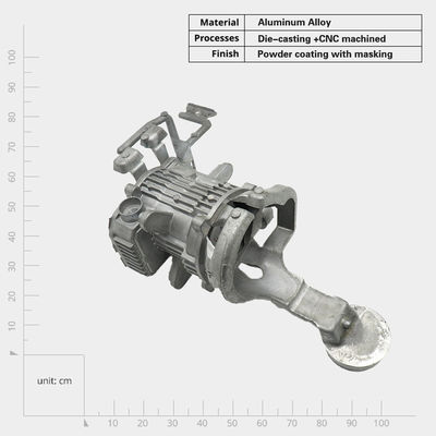Yüksek kaliteli Alüminyum alaşım döşeme döküm araba parçaları Yeni Otomatik direksiyon döşeme döküm metal parçaları